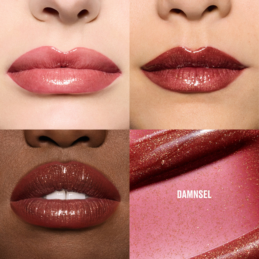 VIVA GLAM x Chappell Roan Lipglass Air Non-Sticky Gloss, 15.0 ml, Damnsel, Model, multiple