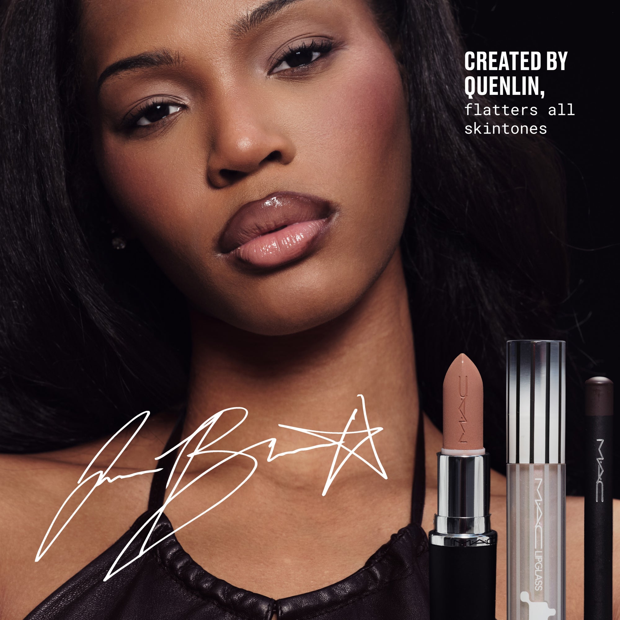 Lip Combo by @QuenBlackwell