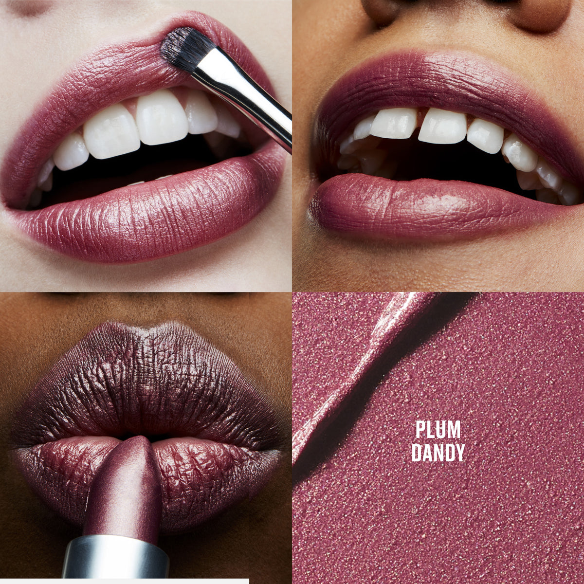Frost Lipstick, 3.0 g, Plum Dandy, Model, multiple
