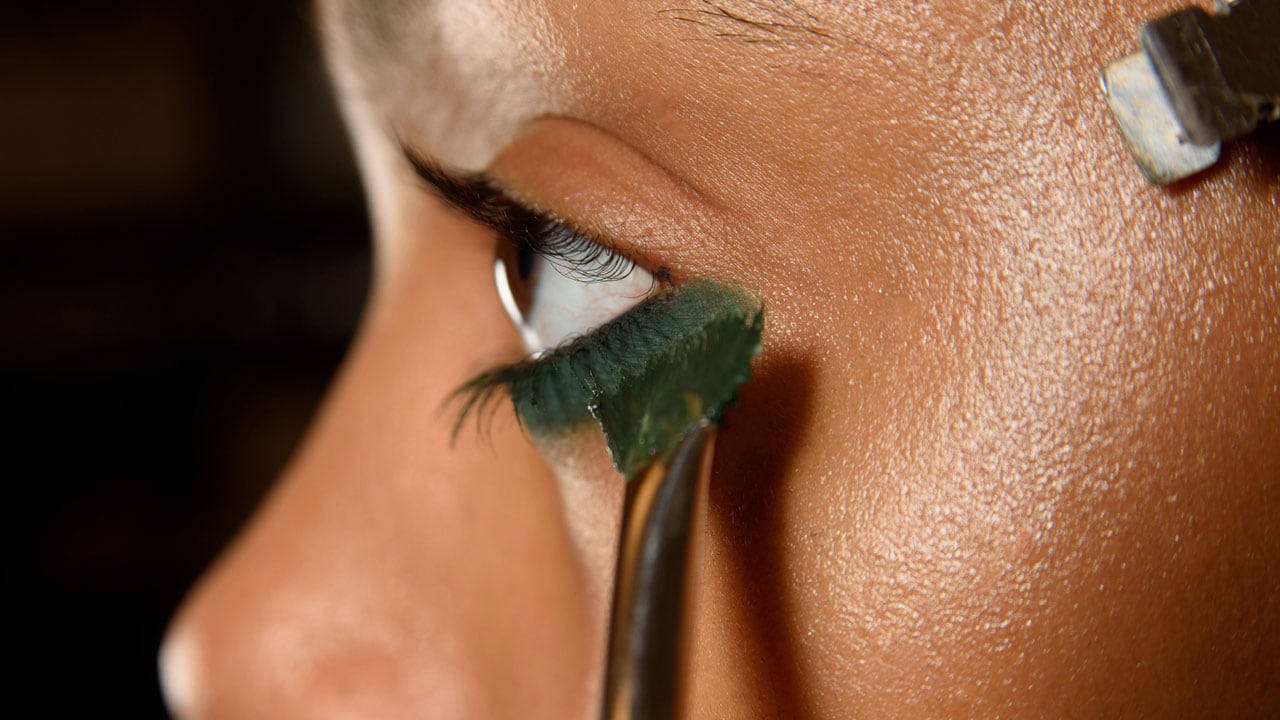 VERONIQUE BRANQUINHO AW17<br>Modern Green Liner