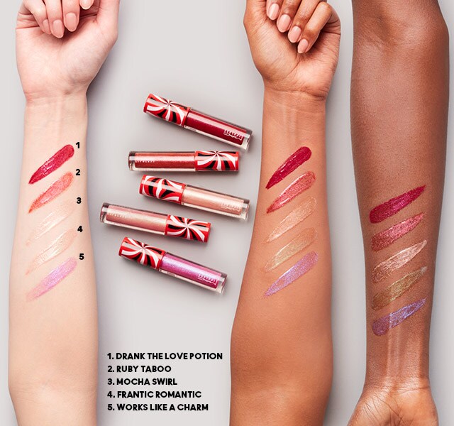 MAC Lipglass Christmas Holiday 2021 - Swatches
